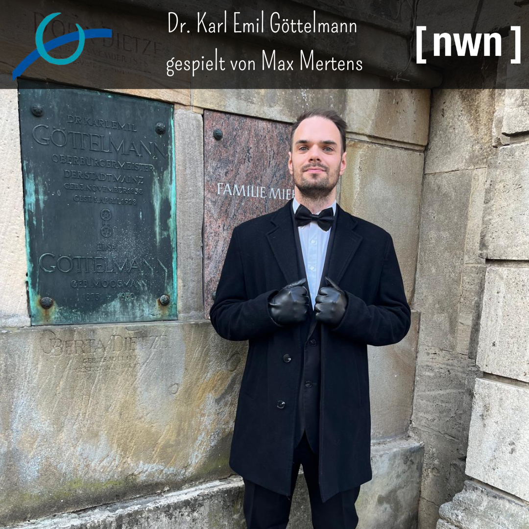 Dr. Karl Emil Göttelmann gespielt von Max Mertens