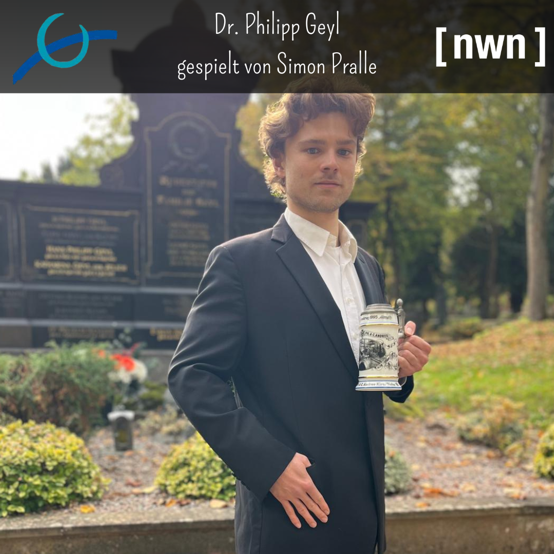 Dr. Philipp Geyl gespielt von Simon Pralle